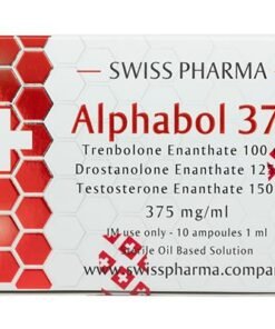 SwissPharma Alphabol 375 – Advanced Anabolic Blend for Muscle, Strength & Definition