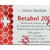 SwissPharma BETABOL 200 – Fast-Acting Anabolic Blend for Lean Muscle, Strength & Conditioning