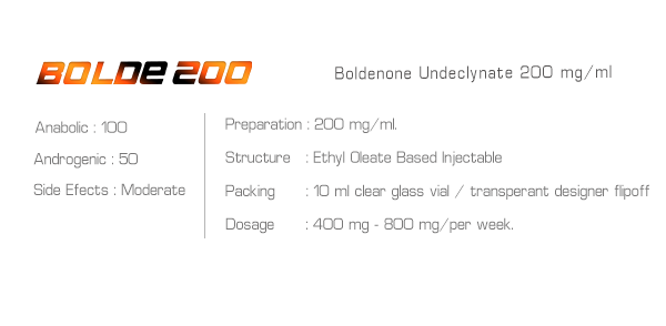 Bolde200 – Boldenone Undecylenate 200 mg/ml - Image 2