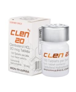 🔥 Ironpharma Clen 20 – Clenbuterol HCL 20mcg Tablets