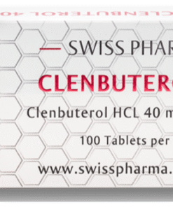 SwissPharma Clenbuterol 40 – Potent Thermogenic for Cutting & Lean Muscle Definition