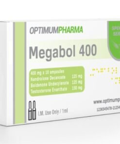 OptimumPharma Megabol 400 – Advanced 3-in-1 Bulking Blend for Maximum Size, Strength & Recovery