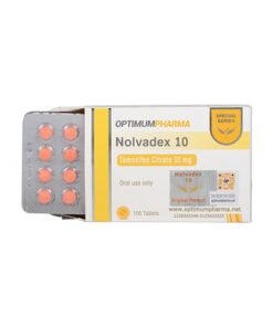 OptimumPharma Nolvadex 10 – Tamoxifen Citrate 10mg (100 Tablets)