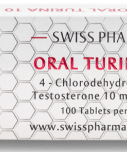 SwissPharma Oral Turina 10 – Lean Muscle Builder with Low Estrogenic Risk
