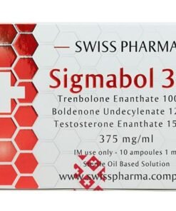 SwissPharma Sigmabol 375 – Premium Long-Ester Anabolic Blend (375mg/ml)