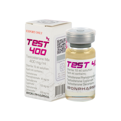 Ironpharma Test 400 – High-Potency Testosterone Mix (400mg/ml)