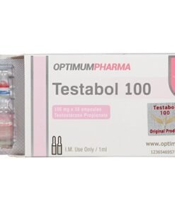 OptimumPharma Testabol 100 – Testosterone Propionate 100mg/ml (10 Ampoules)