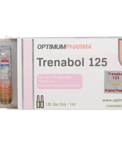 OptimumPharma Trenabol 125 – Trenbolone Hexahydrobenzylcarbonate 125mg/ml (10 Ampoules)